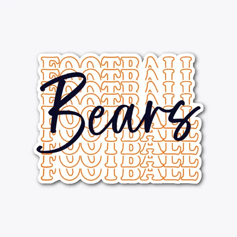 Union Bears Retro Football